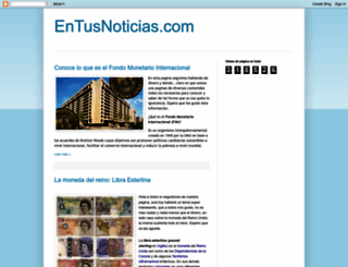 entusnoticias.blogspot.com screenshot
