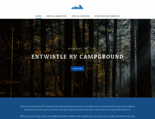 entwistlervcampground.ca screenshot