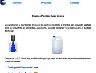 envasesplasticosmexico.com screenshot