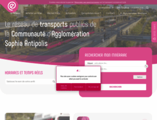 envibus.fr screenshot