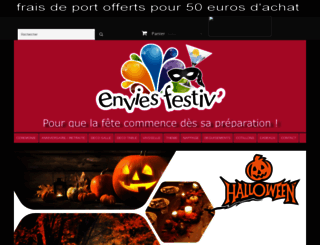 envies-festives.com screenshot