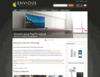 envioustechnology.com.au screenshot