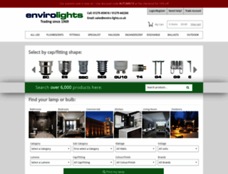 enviro-lights.co.uk screenshot