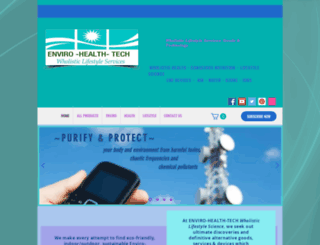 envirohealthtech.com screenshot