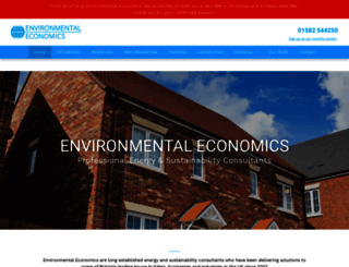 environmental-economics.co.uk screenshot