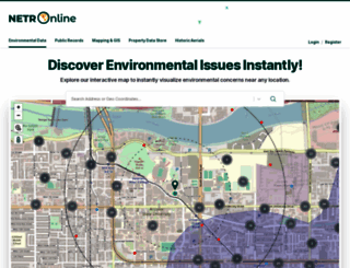 Access environmental.netronline.com. NETR Online • Environmental