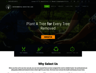 environmentalgreentree.com screenshot