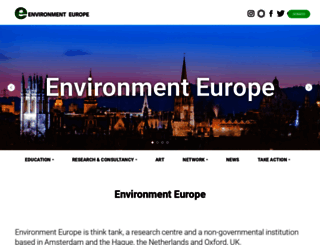 environmenteurope.org screenshot