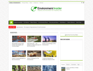 environmentinsider.com screenshot