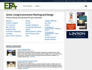 environmentsforagingdirectory.com screenshot