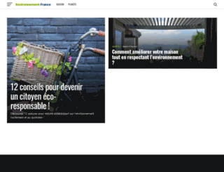 environnement-france.fr screenshot