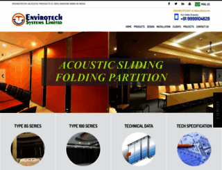 enviropartitions.com screenshot
