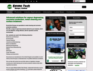 envirotech-europe.com screenshot