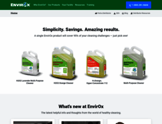 enviroxclean.com screenshot