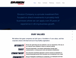 envisioncorp.com screenshot
