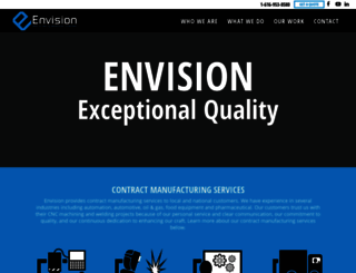 envisionmachine.com screenshot