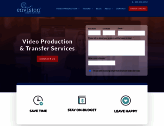 envisionvideoservices.com screenshot
