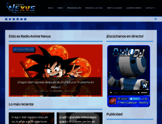 envivo.animenexus.net screenshot
