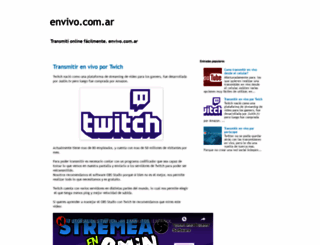 envivo.com.ar screenshot