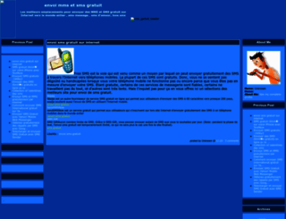 envoi-sms-gratuit.blogspot.fr screenshot