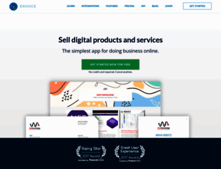 envoice.in screenshot