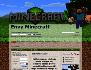 envy-minecraft.de screenshot