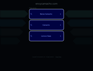 envycamacho.com screenshot