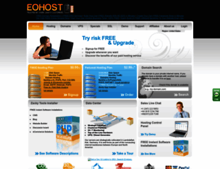 eohost.com screenshot