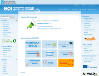 eoisantiago.org screenshot