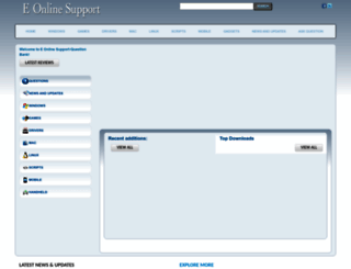 eonlinesupport.com screenshot