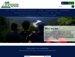 eonz.org.nz screenshot