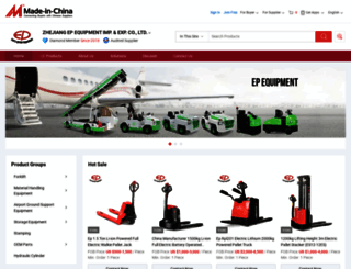 ep-equipment.en.made-in-china.com screenshot