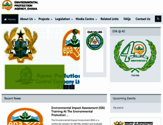 epa.gov.gh screenshot