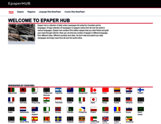 epaper-hub.com screenshot