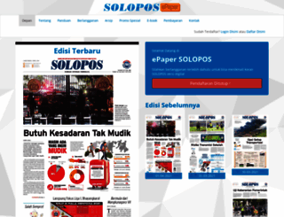 epaper.solopos.com screenshot