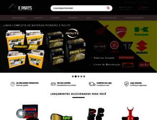 epartsmoto.com.br screenshot