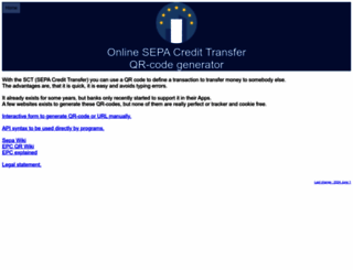 epc-qr.eu screenshot