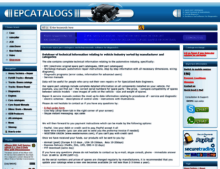 epcatalogs.com screenshot