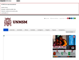epg.unmsm.edu.pe screenshot