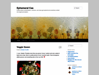 ephemeralcas.wordpress.com screenshot