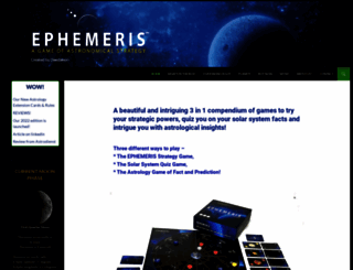 ephemeris-game.uk screenshot