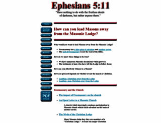 ephesians5-11.org screenshot