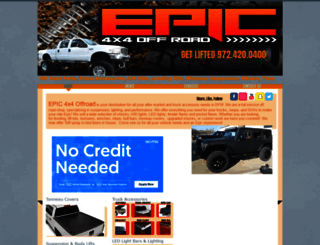 epic4x4offroad.com screenshot
