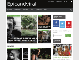 epicandviral.net screenshot