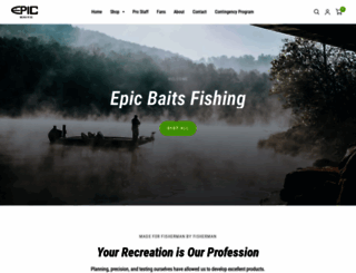 epicbaitsfishing.com screenshot