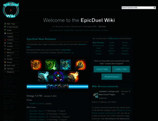 epicduelwiki.com screenshot