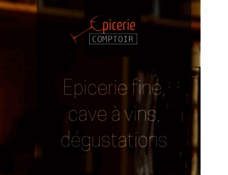 epiceriecomptoir.com screenshot