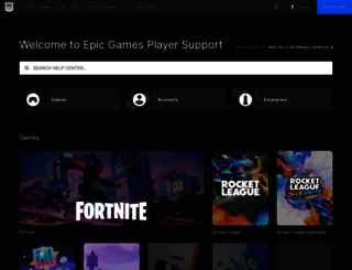 epicgames.helpshift.com screenshot