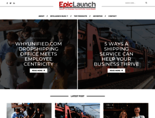 epiclaunch.com screenshot