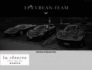 epicurean-team.com screenshot